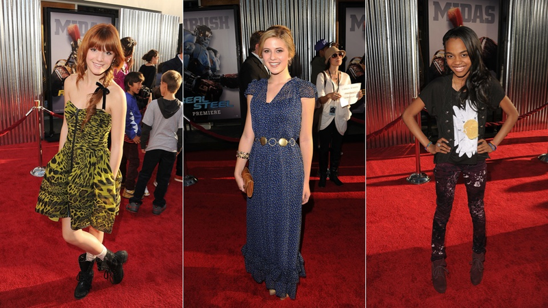 Illustration for article titled Schizo Dress Code At Real Steel Premiere